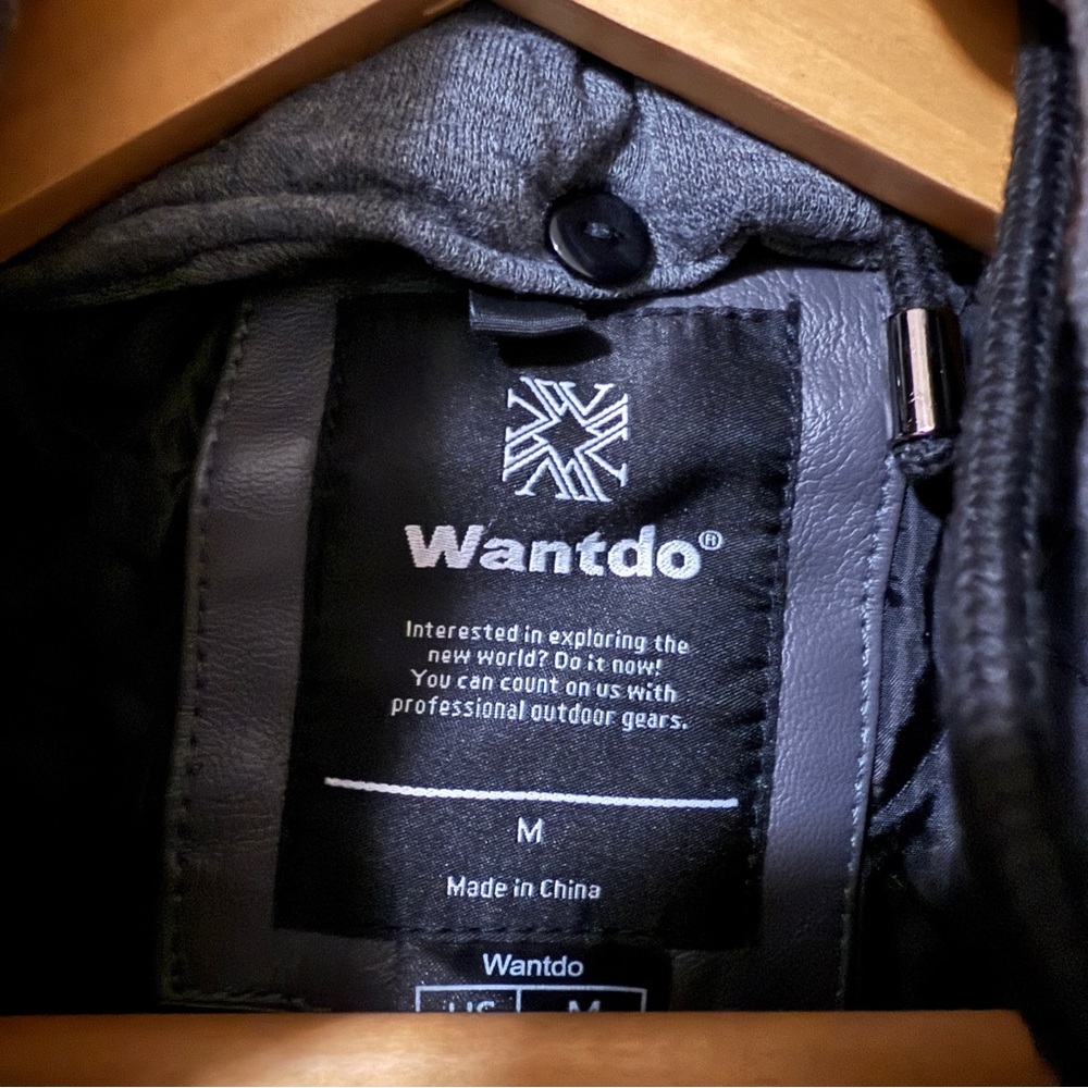 Men's Charcoal Hooded Jacket - Picture 7 of 11